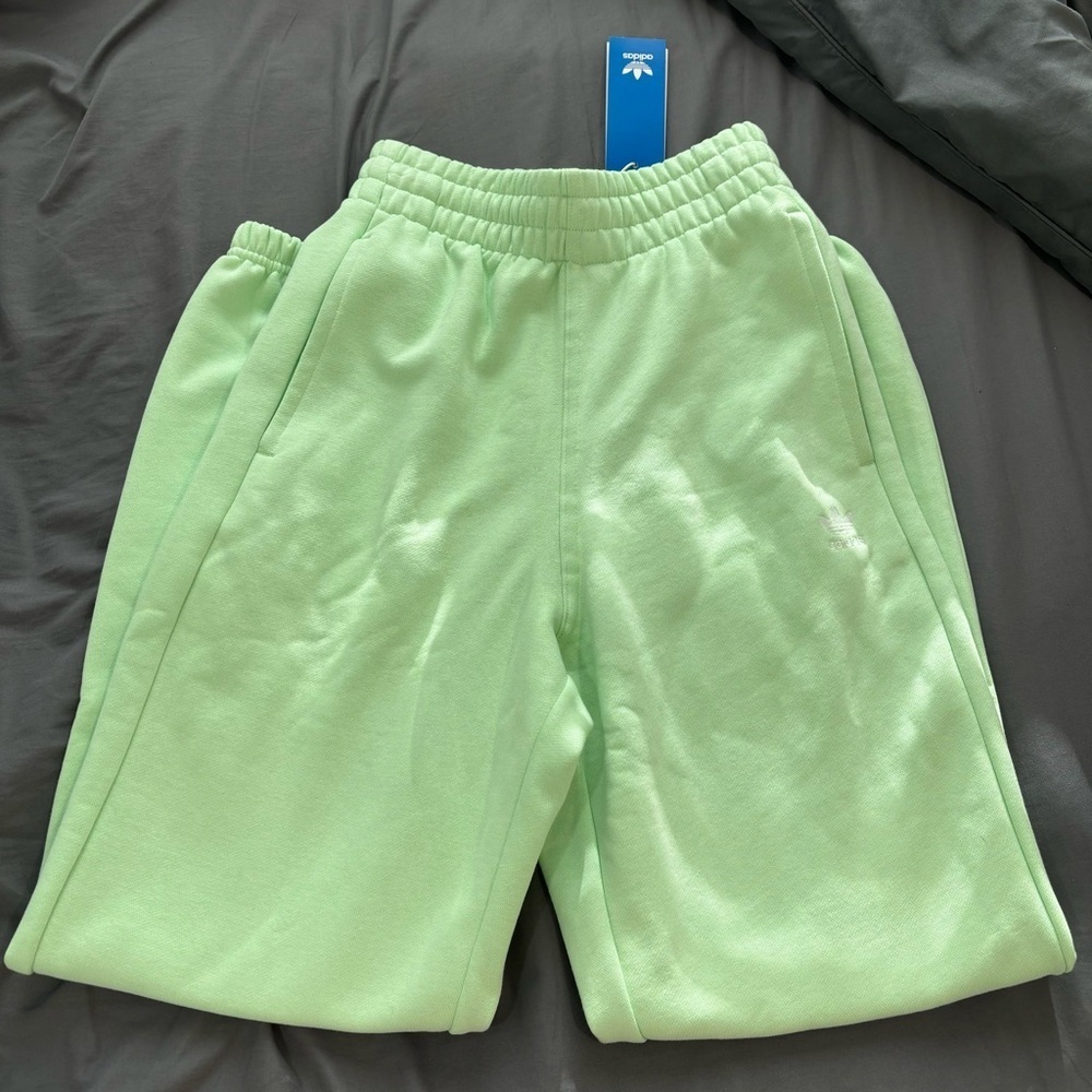 Adidas Light Green Sweatpants